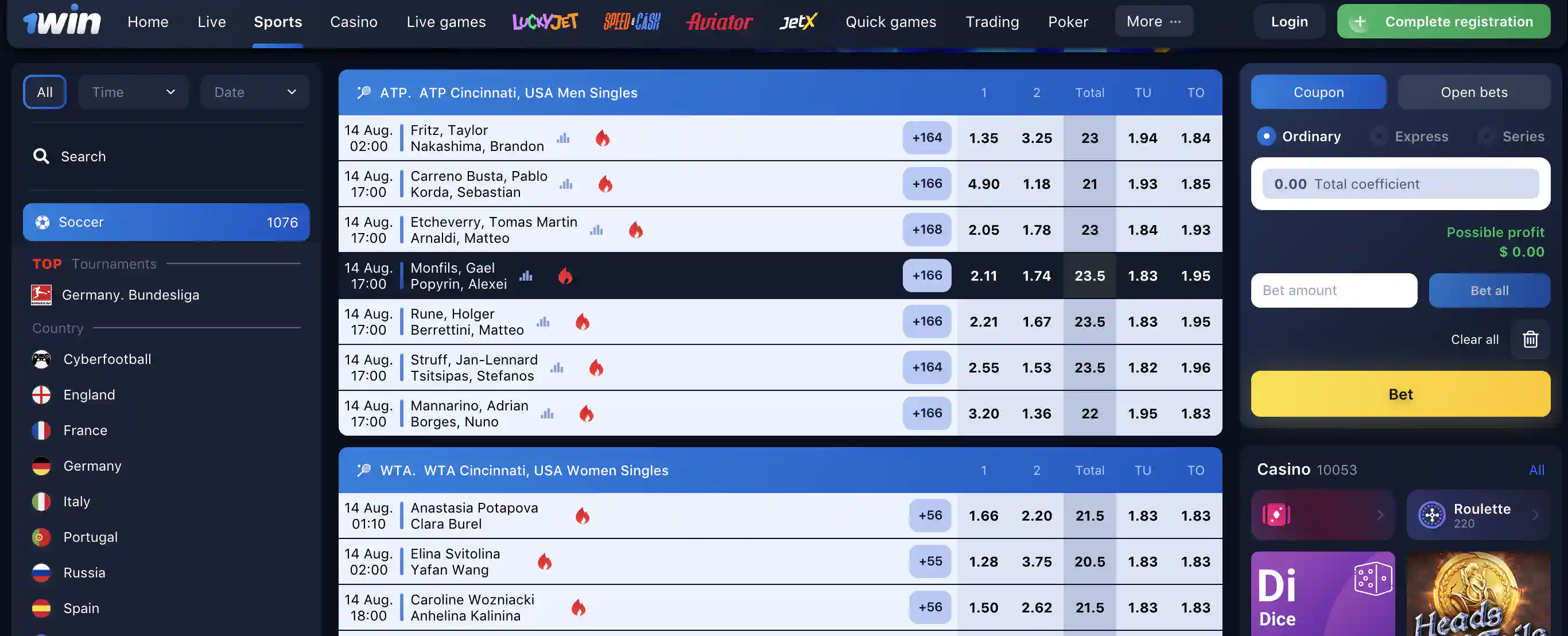 1win betting on sports 1win betting on sports